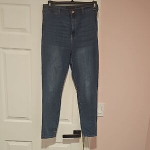Kendall & Kylie Blue High Rise Jeans